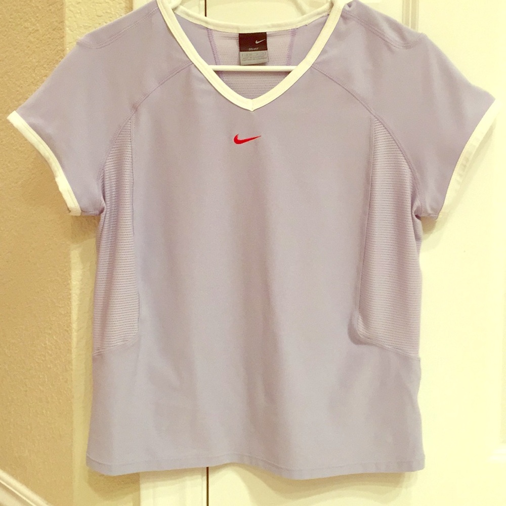 Purple Nike Dri-Fit Top